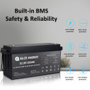 GLCE-12V 200Ah LiFePO4 Lithium Battery