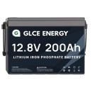 GLCE-12V 200Ah Mini LiFePO4 Lithium Battery