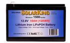 12.8V 10AH Lithium LiFe PO4 SolarKing Battery CB-10-12-5