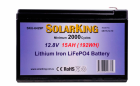 12.8V 15AH Lithium LiFe PO SolarKing Battery CB-15-12-10