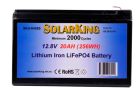 12.8V 20AH SolarKing Lithium Battery CB-20-12-10