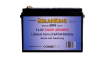 12.8V 230AH Solarking Lithium Iron Battery Plastic Case CB-230-12-100