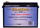 12.8V 240AH Solarking Lithium Iron Battery Plastic Case CB-240-12-100