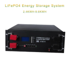 2.4-9.6KWH Rack Lithium Battery
