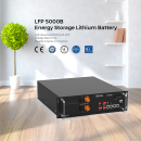 51.2V 100Ah 5.1kwh series or parallel connection energy storage system for hv or lv solar system with Deye 50kw inverter