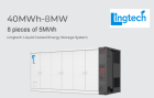 Lingtech 40MWH 8MW BESS