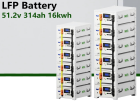 WS-314 51.2V 314Ah 16kWh Stackable Lithium Battery