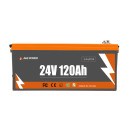 25.6V 120Ah LiFePO4 Batteries