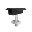 YJ Aluminum Black Middle Clamp Solar