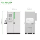 125kVA/215kWh BESS Air-Cooling Outdoor Energy Storage Cabinet With Solis Inverters