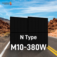 N-type M10 96 Cells 360-380W  Black