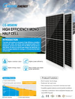 Solar Panel-CE-M500W