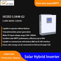 Solar photovoltaic on off grid hybrid energy storage inverter 48V lithium battery BMS communication 5.5KW230V