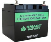 12V 40AH Lithium ion Battery