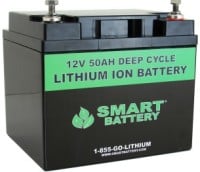12V 50AH Lithium ion Battery