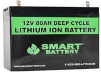 12V 80AH Lithium ion Battery