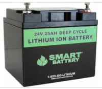 24V 25AH Lithium Ion Battery