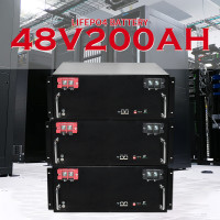 SIPANI 10Kwh 48V 200Ah Server Rack LiFePO4 Battery Pack