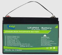 Deep Cycle China 24V 50Ah Lithium ion Lifepo4 Battery