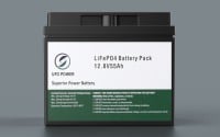 12.8V 55Ah LiFePO4 battery
