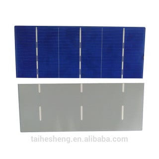 cutting size 156x78mm poly mono solar cell
