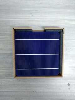 mono solar cell 3BB 156*156mm 18.4%--19.5%