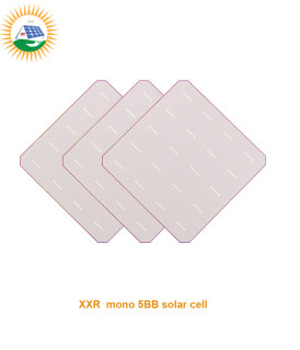 taiwan brand mono 5BB 156.75mm 21-21.5% solar cells bulk stock cheap price for sale