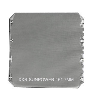 sunpower 161.7*161.7mm solar cell backcontact solar cell
