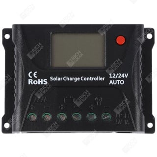 RICH SOLAR 10 Amp PWM Solar Charge Controller Positive Ground