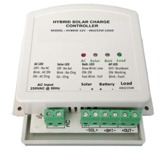 HSS25-12V Hybrid Solar Charge Controller