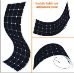 Sunpower semi-flexible solar panel