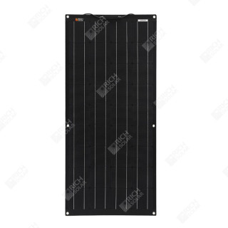 RICH SOLAR 100 Watt 12 Volt ETFE Flexible Monocrystalline Solar Panel All Black
