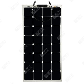 RICH SOLAR 100 Watt 12 Volt Flexible Solar Panel Powered by SUNPOWER