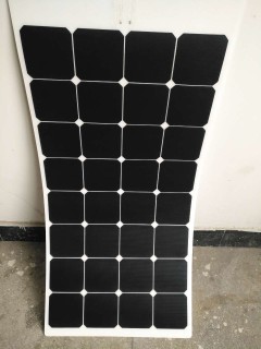 1050*550*3mm 110W high efficiency sunpower semiflexible solar panel