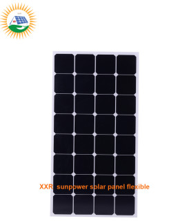 120w 32 cells sunpower solar panel flexible
