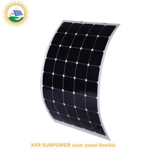 150W 44 cells sunpower solar panel flexible