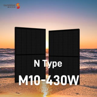 N-type M10 108 Cells 415-430W Black