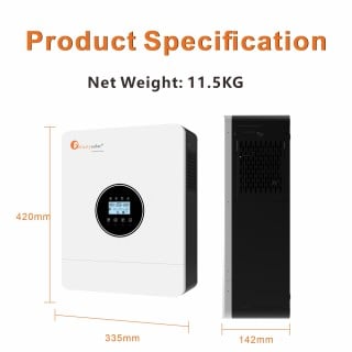 Off-grid High-freguency Solar inverter IVEM Series AC-220V