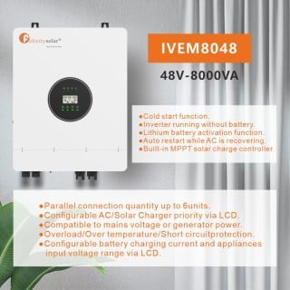 Off-grid High-frequency Solar Inverte