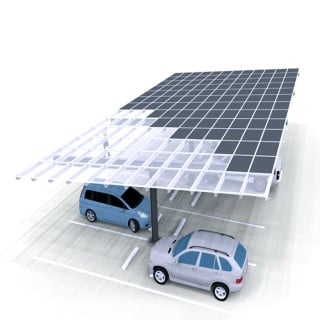 Tianfon New Energy | Solar Carport Structures | Solar Mounting System ...