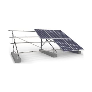 Kinsend Metal | Carbon Steel Solar Ground Mounting System_ U Rail ...