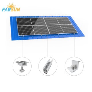 FarSun | FS Solar Mini Rail Al6005-T5 Railless Plants | Solar Mounting ...