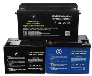 LiFePO4 Battery Pack 12V/24V