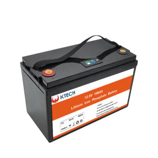 KS-R12L 12.8v lithium battery with LCD