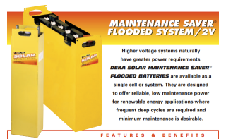 Maintenance Saver Flooded System 2V M85 (2394)