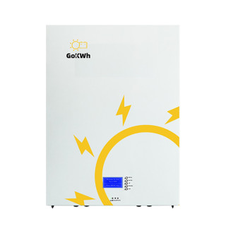 GoKWh 51.2V 5.1kWh/7.7kWh/10.2kWh Wall-Mounted Battery Storage