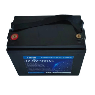 TOPA-12.8V 100Ah LiFePO4 Battery