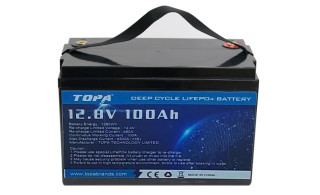 TOPA-12.8V 100Ah LiFePO4 Battery