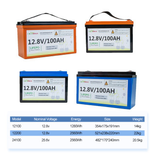 12/24V Lithium battery
