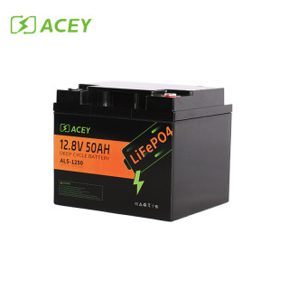 12.8V 50Ah LiFePO4 Deep Cycle Battery